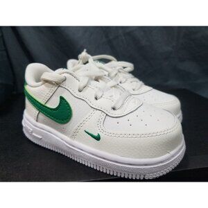 Nike Toddlers Force 1 Low SE 40th (TD) Sneakers White Size 7 NEW IN BOX!